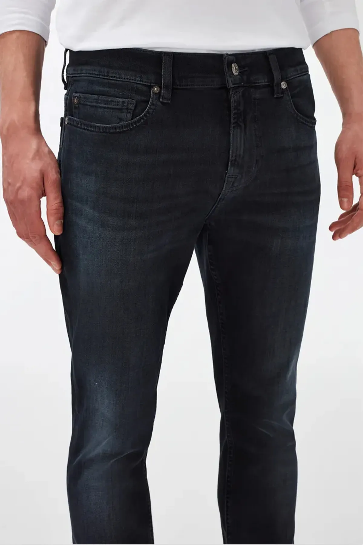 7 FOR ALL MANKIND PAXTYN STRECHTS TEK PRINCIPLEBLACK 
