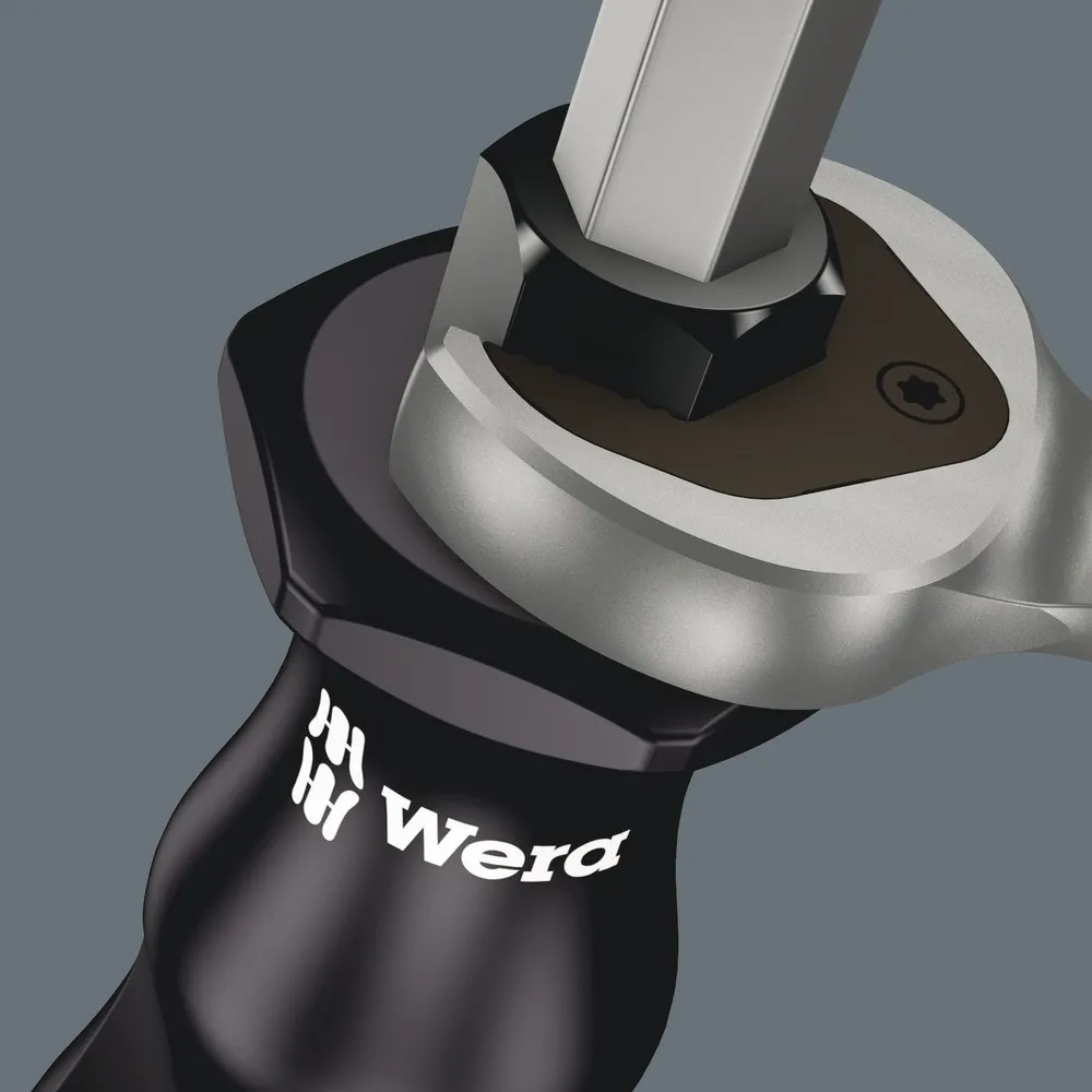 977/6 TORX® SCHROEVENDRAAIERSET KRAFTFORM WERA: DE SCHROEFBEITEL + HOUDER, 6DELIG