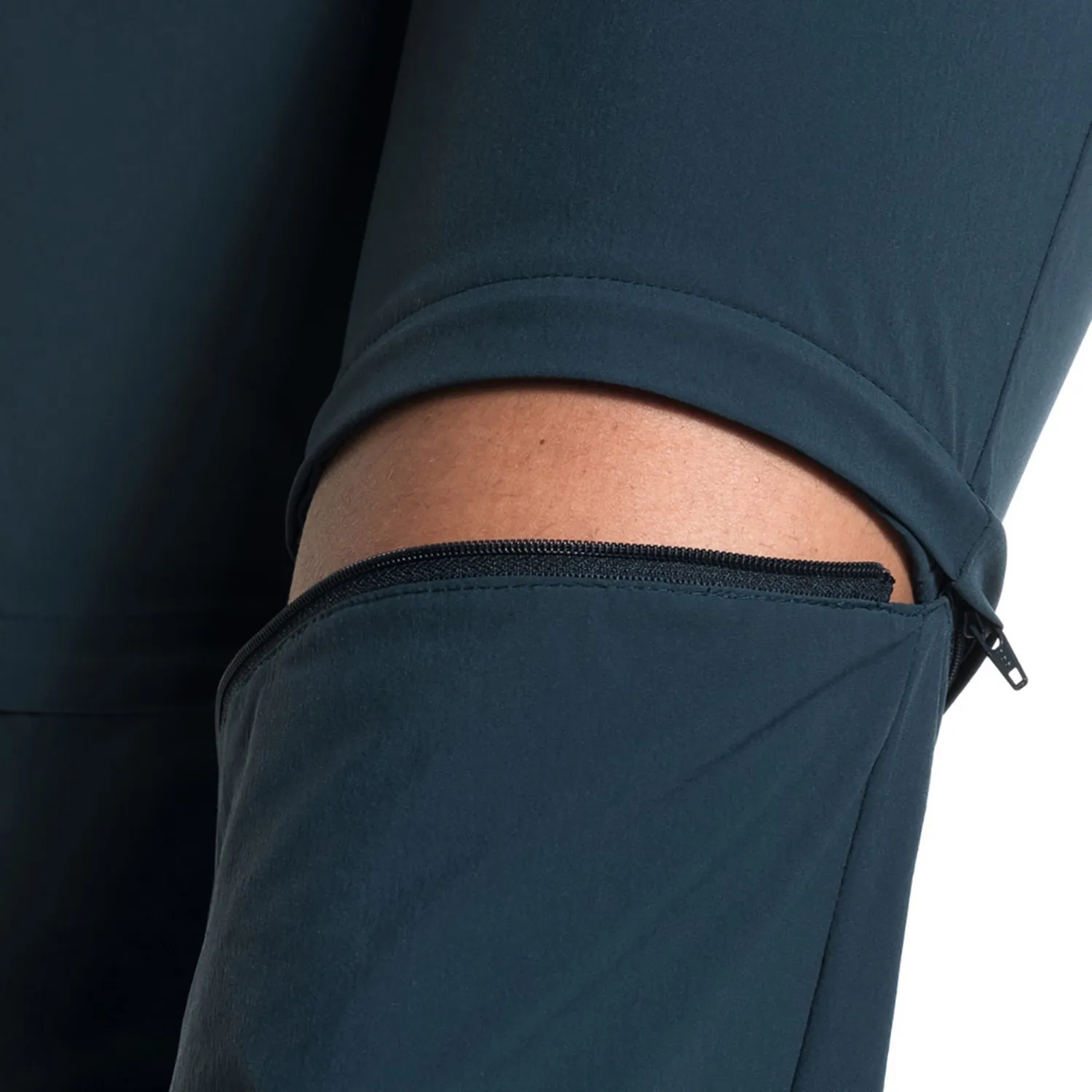 Broek Schöffel Women Ascona Zip Off Regular Dress Blues