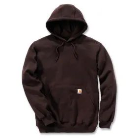 Carhartt Midweight Hooded Vest Dark Brown Maat M