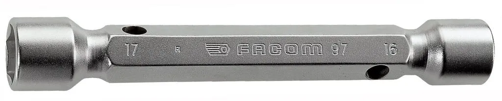 Facom dubbele, gesmede pijpsleutels, metrisch 21×23 – 97.21X23