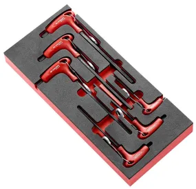 Facom sls mod foam 6 inbussleutels t-greep 3-10mm – MODM.84TZJ6SLS