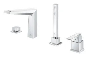 Grohe Allure Brilliant Private Collection 4-gats badrandcombinatie white attica chroom