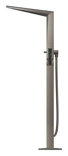 Grohe Allure Brilliant Private Collection badmengkraan vrijstaand vanilla noir hard graphite geborsteld
