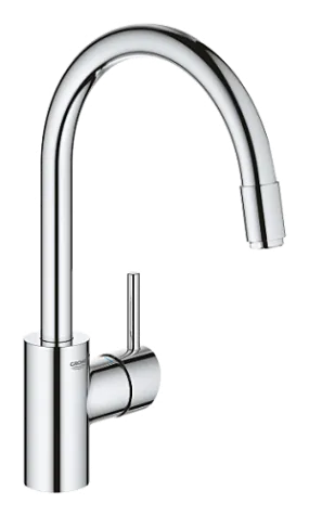 Grohe Concetto keukenmengkraan hoog uittrekbare sproeikop chroom