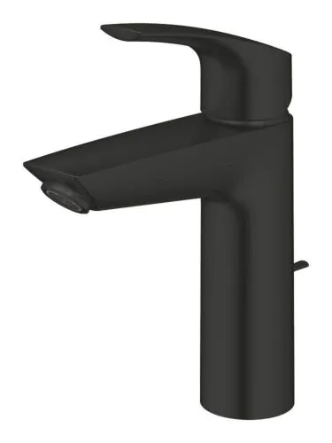 GROHE EUROSMART MSIZE WASTAFELMENGKRAAN ES MET WASTE 5 IN 1 MATTE BLACK