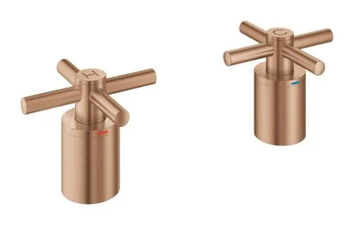Grohe kruisgreep warm sunset geborsteld warm sunset geborsteld 14217DL0