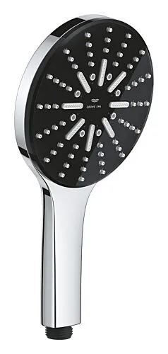 Grohe Rainshower Aqua SmartActive 130 handdouche 2 straalsoorten max. 80 l/m zwart chroom