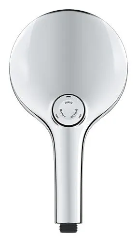 Grohe Rainshower Aqua SmartActive 130 handdouche 2 straalsoorten max. 80 l/m zwart chroom