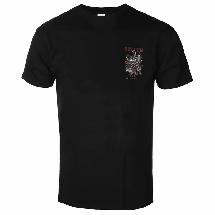 HEREN TSHIRT SULLEN  FLORAL SERPENT  ZWART