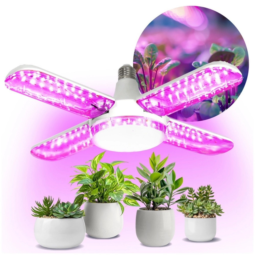 LED Lamp voor plantengroei PLANTY E27/40W/230V 1200K