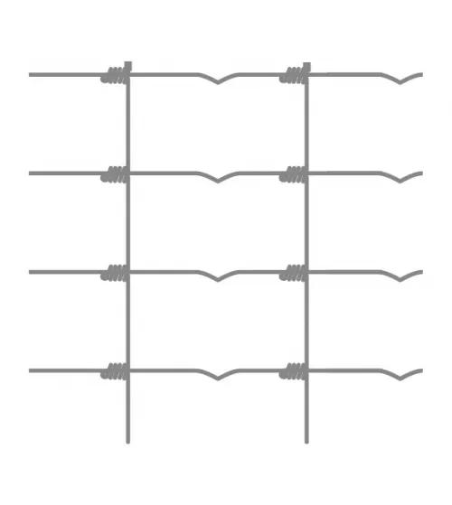 SCHAPENGAAS LICHT OVIS CRAPO 100 CM 9 DRAADS 2.4/1.9