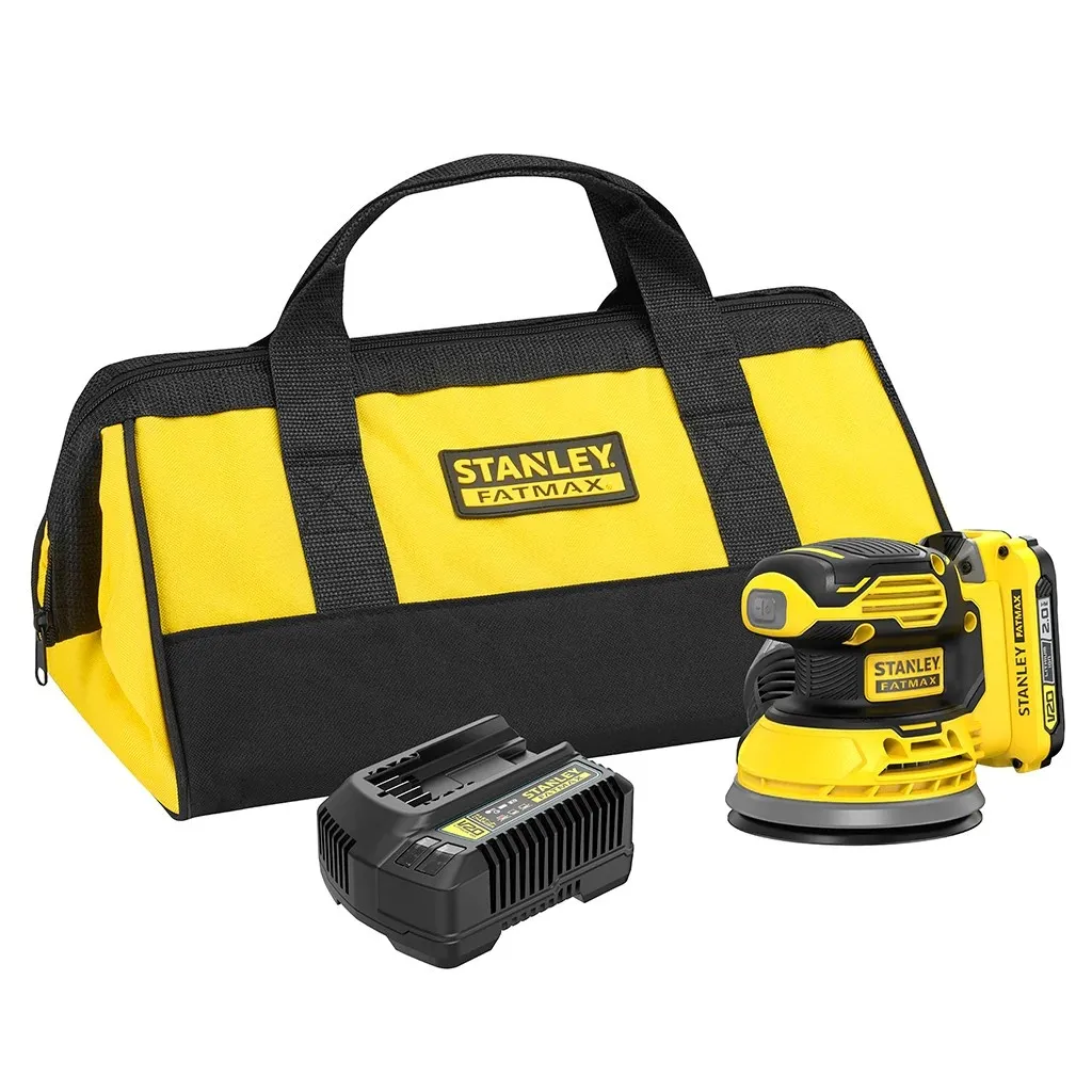 Stanley Excentrische Accu Schuurmachine SFMCW220D1S KIT