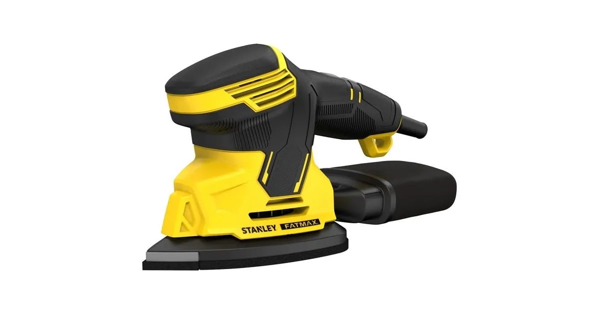 Stanley FATMAX 120W Detailschuurmachine deltaschuurmachine (Geel/zwart)