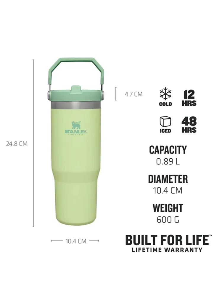 Stanley  The IceFlow Flip Straw Tumbler 0,89L Citron