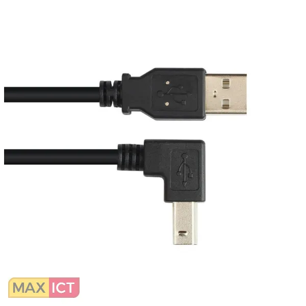 TECHLY TECHLY 2.0M USB 2.0 A/B M USBKABEL 2 M USB A USB B ZWART