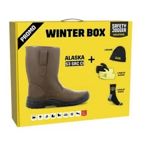 VEILIGHEIDSLAARS GEVOERD S3 KLEUR: BRUIN ALASKA MAAT: 40