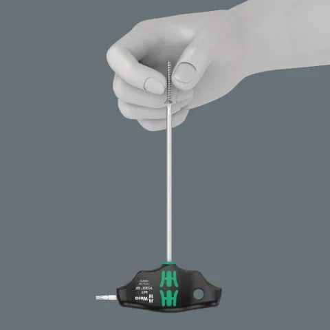 WERA 05023368001 TORX HF TGREEPSCHROEVENDRAAIER MET VASTHOUDFUNCTIE  7 X 100MM  467