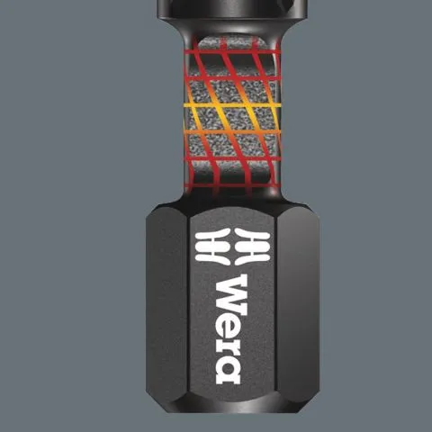 WERA 1/4" IMPAKTOR INBUS BIT  4.0X25MM