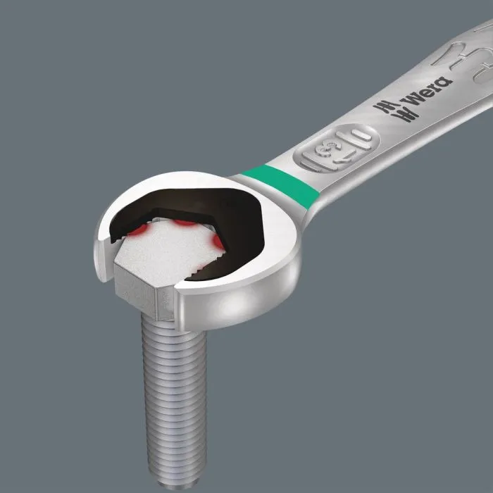 WERA 6000 JOKER STEEK EN RINGRATELSLEUTEL, # 13