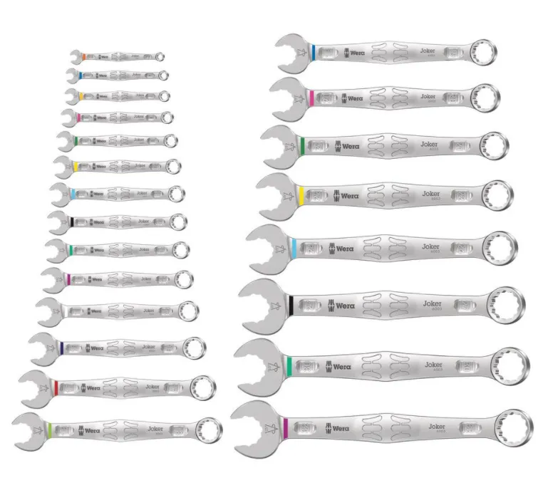 WERA 6003 JOKER 22 SET 1 | RINGSTEEKSLEUTELSET | 22DELIG – 05020232001
