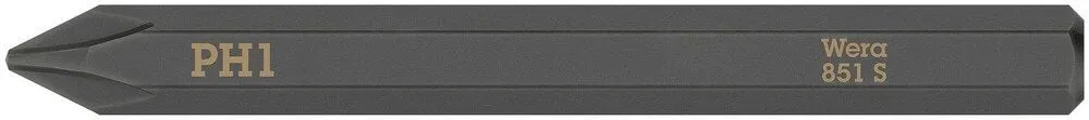 WERA 851 S PHILLIPS KRUISKOPBITS VOOR SLAGSCHROEVENDRAAIER PH 1 X 70 MM