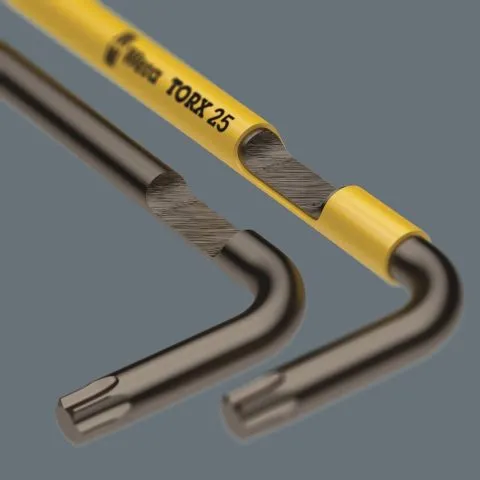 WERA 967 SXL HF MULTICOLOUR STIFTSLEUTEL  VASTHOUDFUNCTIE  LANG  TORX  T30 X 195MM