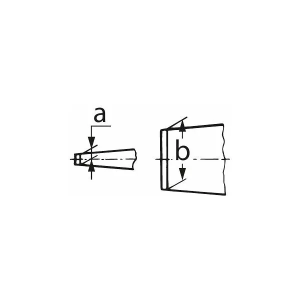 WERA SET SCHROEVENDRAAIERS VOOR SLEUF, MET KRAFTFORMHANDVAT EN SLAGKAP, AANTAL SCHROEVENDRAAIERS: 5