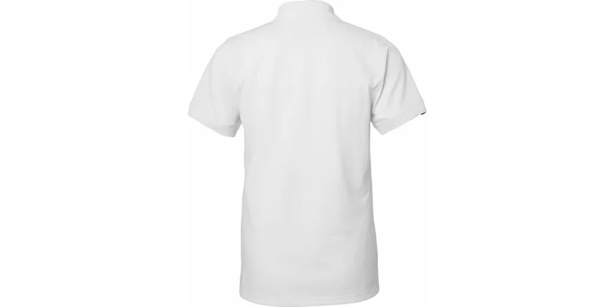 Wera solid polo shirt, dames, wit
